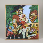 1714 4456 OIL PAINTING